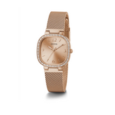 GUESS Ladies Rose Gold/Gold Tone Analog Watch 32mm