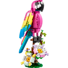 Exotic Pink Parrot | 31144