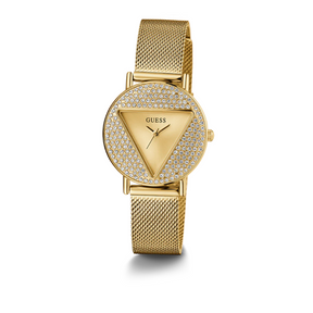 GUESS Ladies Silver/Gold Tone Analog Watch 30mm